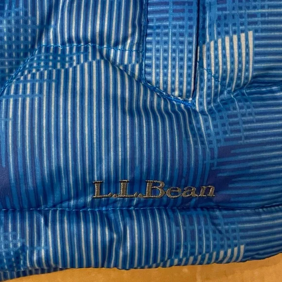 L.L Bean Downtek Puffer Vest Boy’s L 14-16 EUC